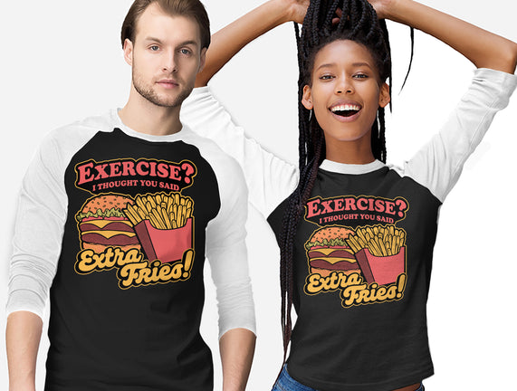 Burger Fries Exercise