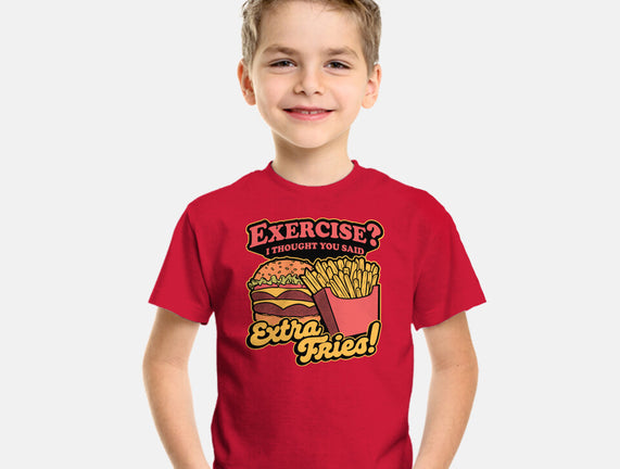 Burger Fries Exercise