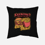 Burger Fries Exercise-None-Removable Cover w Insert-Throw Pillow-Studio Mootant