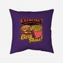 Burger Fries Exercise-None-Removable Cover w Insert-Throw Pillow-Studio Mootant