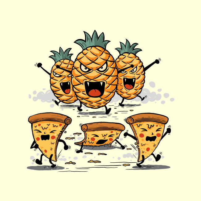 Pizza Vs Pineapple-None-Adjustable Tote-Bag-erion_designs