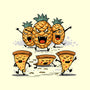 Pizza Vs Pineapple-None-Adjustable Tote-Bag-erion_designs