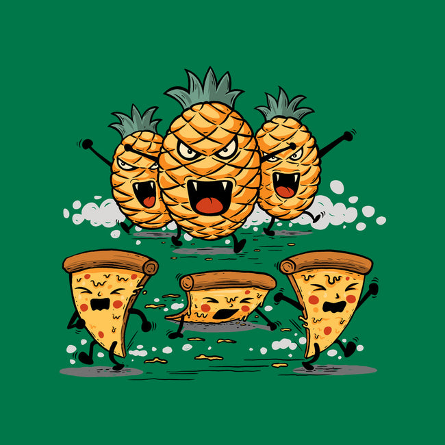 Pizza Vs Pineapple-Womens-Fitted-Tee-erion_designs