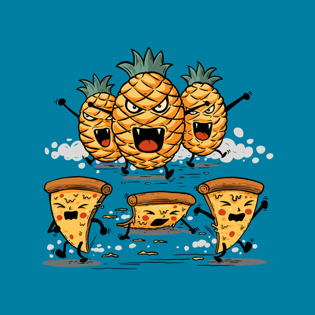 Pizza Vs Pineapple-Womens-Fitted-Tee-erion_designs