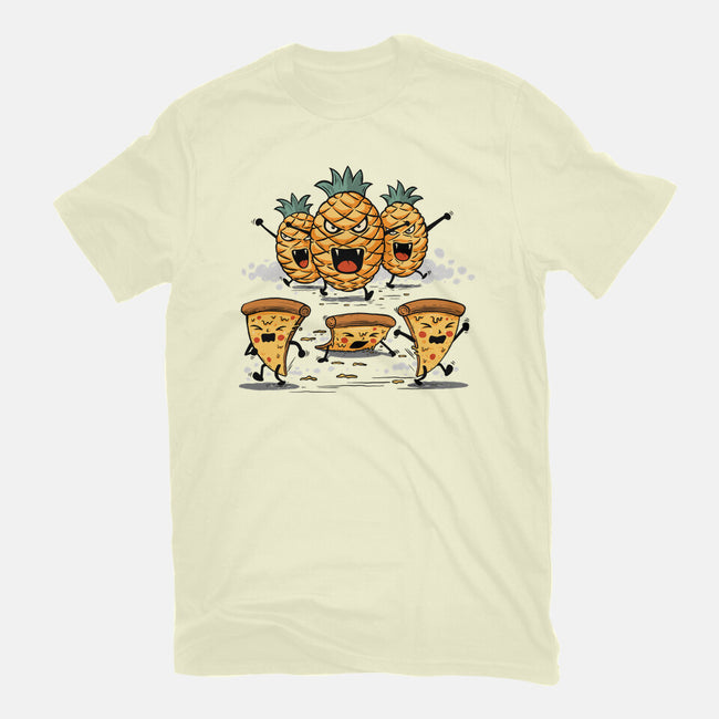 Pizza Vs Pineapple-Mens-Premium-Tee-erion_designs