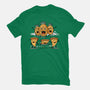 Pizza Vs Pineapple-Womens-Fitted-Tee-erion_designs