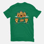 Pizza Vs Pineapple-Womens-Basic-Tee-erion_designs