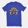 Pizza Vs Pineapple-Womens-Fitted-Tee-erion_designs
