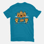 Pizza Vs Pineapple-Womens-Fitted-Tee-erion_designs