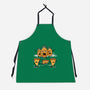 Pizza Vs Pineapple-Unisex-Kitchen-Apron-erion_designs