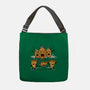 Pizza Vs Pineapple-None-Adjustable Tote-Bag-erion_designs