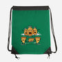 Pizza Vs Pineapple-None-Drawstring-Bag-erion_designs