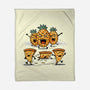 Pizza Vs Pineapple-None-Fleece-Blanket-erion_designs