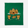 Pizza Vs Pineapple-None-Fleece-Blanket-erion_designs