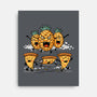 Pizza Vs Pineapple-None-Stretched-Canvas-erion_designs