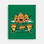 Pizza Vs Pineapple-None-Stretched-Canvas-erion_designs
