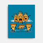Pizza Vs Pineapple-None-Stretched-Canvas-erion_designs