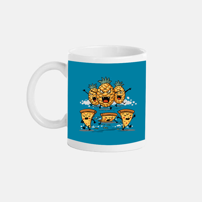Pizza Vs Pineapple-None-Mug-Drinkware-erion_designs
