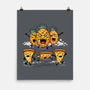 Pizza Vs Pineapple-None-Matte-Poster-erion_designs
