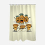 Pizza Vs Pineapple-None-Polyester-Shower Curtain-erion_designs