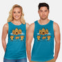Pizza Vs Pineapple-Unisex-Basic-Tank-erion_designs