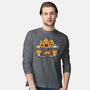 Pizza Vs Pineapple-Mens-Long Sleeved-Tee-erion_designs