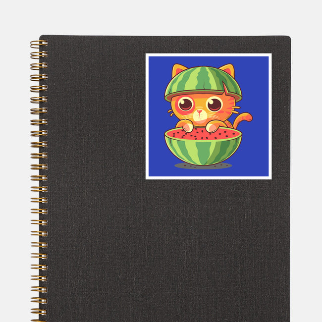 Watermeowlon Kitty-None-Glossy-Sticker-erion_designs