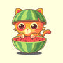 Watermeowlon Kitty-Mens-Basic-Tee-erion_designs