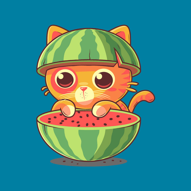 Watermeowlon Kitty-Mens-Basic-Tee-erion_designs