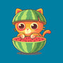 Watermeowlon Kitty-Mens-Basic-Tee-erion_designs