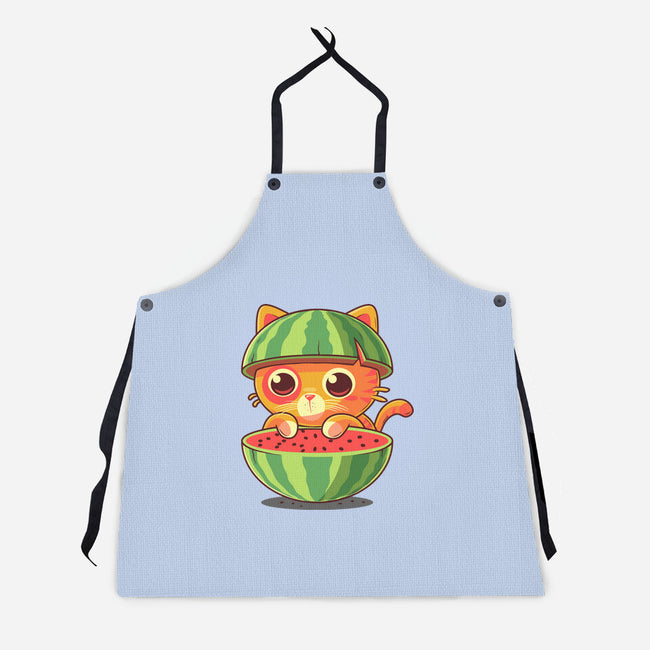 Watermeowlon Kitty-Unisex-Kitchen-Apron-erion_designs