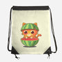Watermeowlon Kitty-None-Drawstring-Bag-erion_designs