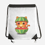 Watermeowlon Kitty-None-Drawstring-Bag-erion_designs