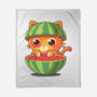 Watermeowlon Kitty-None-Fleece-Blanket-erion_designs