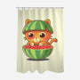 Watermeowlon Kitty-None-Polyester-Shower Curtain-erion_designs