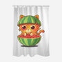 Watermeowlon Kitty-None-Polyester-Shower Curtain-erion_designs