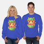 Watermeowlon Kitty-Unisex-Crew Neck-Sweatshirt-erion_designs