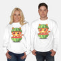 Watermeowlon Kitty-Unisex-Crew Neck-Sweatshirt-erion_designs