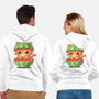 Watermeowlon Kitty-Unisex-Zip-Up-Sweatshirt-erion_designs