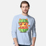 Watermeowlon Kitty-Mens-Long Sleeved-Tee-erion_designs