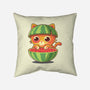 Watermeowlon Kitty-None-Removable Cover w Insert-Throw Pillow-erion_designs