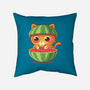 Watermeowlon Kitty-None-Removable Cover w Insert-Throw Pillow-erion_designs