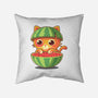 Watermeowlon Kitty-None-Removable Cover w Insert-Throw Pillow-erion_designs