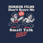 Small Talk Scares Me-None-Adjustable Tote-Bag-Nemons