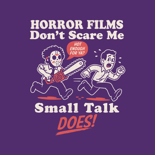Small Talk Scares Me-None-Adjustable Tote-Bag-Nemons