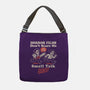 Small Talk Scares Me-None-Adjustable Tote-Bag-Nemons