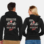 Small Talk Scares Me-Unisex-Zip-Up-Sweatshirt-Nemons