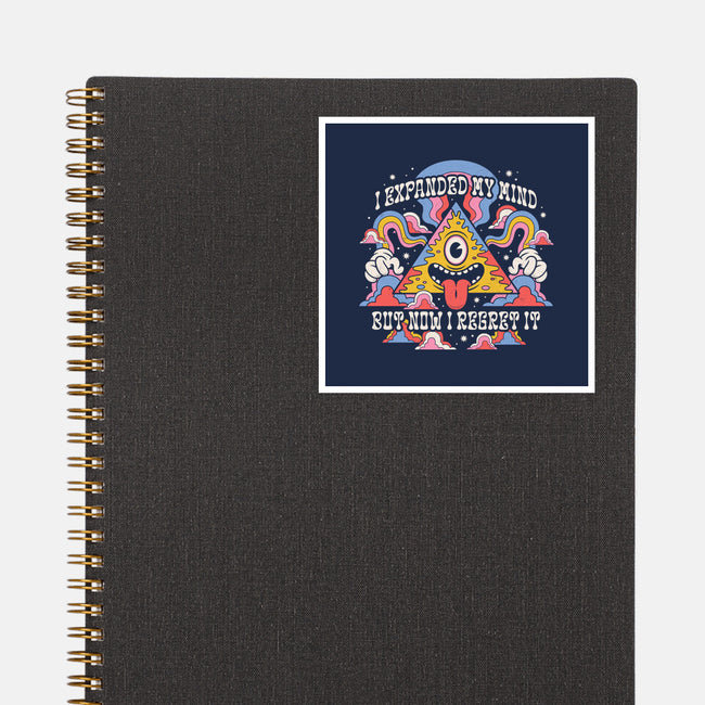 Expanded But I Regret It-None-Glossy-Sticker-Nemons