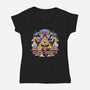 Expanded But I Regret It-Womens-V-Neck-Tee-Nemons