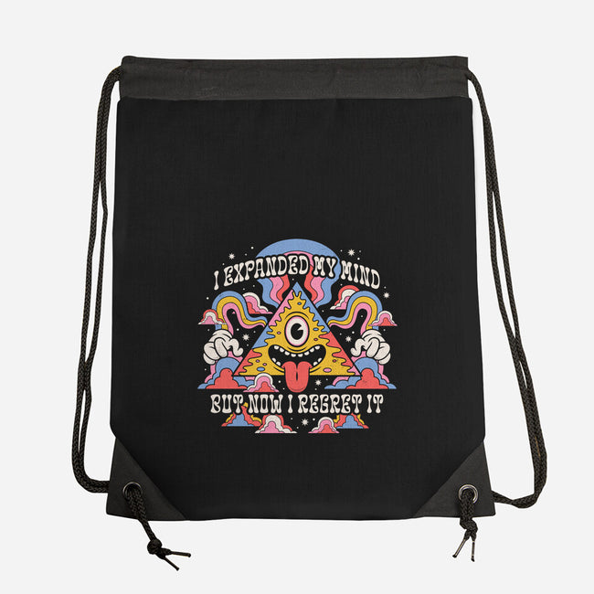Expanded But I Regret It-None-Drawstring-Bag-Nemons